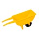 thumbnail image 5 of Carretilla de juguete de arena, carretilla de juguete de jardinería, juguete de juego de simulación ligero para patio, juguete de playa, rueda única para niñas y niños a partir de Amarillo, 5 of 8