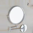 thumbnail image 3 of 3X Magnification Wall Mount Makeup Vinity Mirror Double-Sided Swivel Extension Mirror, 3 of 3