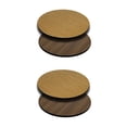thumbnail image 3 of 2 PACK 42'' Round Restaurant Table Top with Natural or Walnut Reversible Laminate Top, 3 of 4