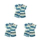 thumbnail image 2 of Minnieouse Ropa de verano para niños, ropa de playa, conjunto de pantalones cortos multiusos de larga duración a la moda, varios tamaños, azul Type1 NO1, 2 of 6