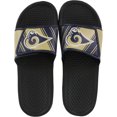 thumbnail image 1 of Forever Collectibles Sandales à Enfiler La Rams pour Hommes, Noir, TG (13/14), 1 of 1