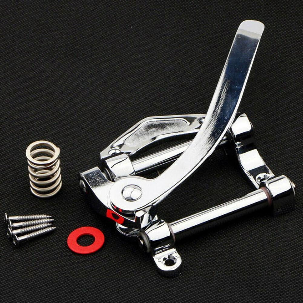 Jazz Electric Guitar Tremolo Unit Vibrato Bridge with 4pcs fastening screw F7U1