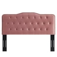 thumbnail image 3 of Modway Sophia Tufted Performance Velvet Twin Headboard in Dusty Rose, 3 of 10