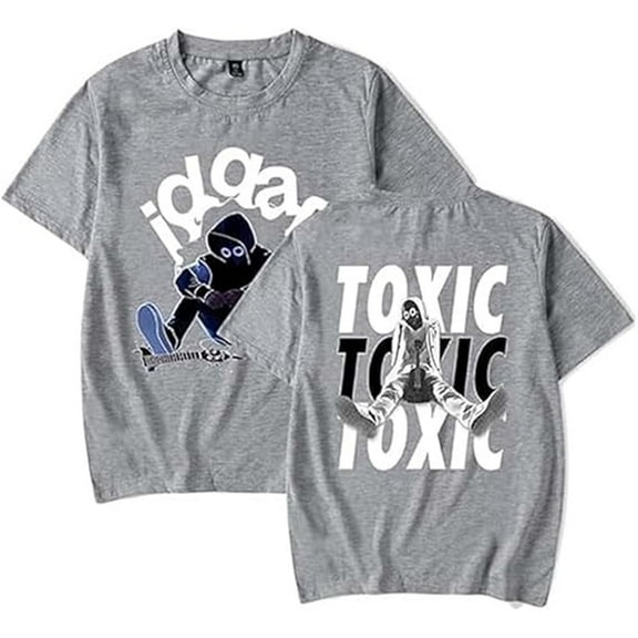 Boywithuke T-shirt Fashion Round Neck Short Sleeves Men And Women Trendy Tops Street Wear