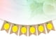 thumbnail image 2 of Banderín de arpillera con temática de limón de verano, banderines colgantes, decoración, guirnalda, suministros de decoración para fiestas (B), 2 of 5
