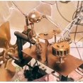 thumbnail image 3 of Drummer Windmill Garden Decoration,Handmade Metal Percussionist Music Windmill, 3 of 5