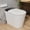 White+Black, variant on GT Smart Toilet Bidet Tankless, Auto Open/Close Lid, Elongated Dual Flush One-Piece Toilet, White