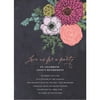 Botanical Posy Standard Party Invite