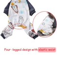 thumbnail image 5 of Paquete De 2 Pijamas Para Perros, Camisón De Algodón Para Perros, Camisa Para Gatos Azul -m Afortunado Sencillez, 5 of 5