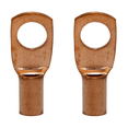 thumbnail image 3 of 4 Pack Pipemen's Installation Solution 8g Copper Ring Terminal 1/4" IS-PTRC-8-8, 3 of 9