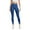 Dark Blue, variant on Yoga Pants Women's Fitness High Waist Running Sports Color Lifting Yoga Pants for Active