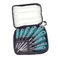 thumbnail image 1 of Juego de destornilladores de mano Sharpla de acero al cromo vanadio 9 piezas Destornillador de precisión, 1 of 8