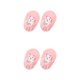 thumbnail image 4 of Calcetines antideslizantes Jumpingount para bebé corto de algodón Rosado METRO 2Conjunto, 4 of 6