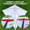 thumbnail image 2 of Mint's Colorful Life Kite Kits for Kids Kite Making Kits Reasy to Color (10 Pack), 2 of 6