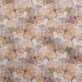 thumbnail image 1 of oneOone Viscose Chiffon Brown Fabric Abstract Line Drawing Floral Fabric For Sewing Printed Craft Fabric By The Yard 42 Inch Wide, 1 of 5