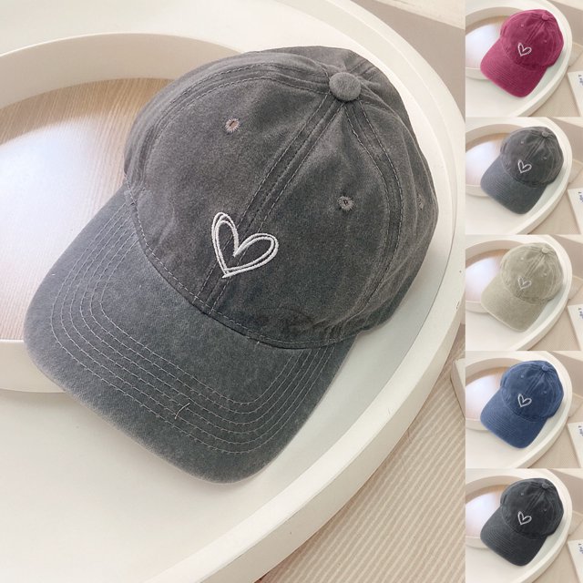 Zwiiyzr 2-10Y Kids Baseball Hats Distressed Washed Toddler Cartoon Baseball Hats Adjustable Summer Trucker Hats for Boys Girls Beige