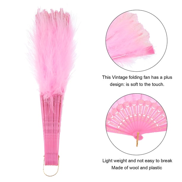 Abanico De Mano De Plumas, Abanicos De Mano Plegables Vintag | Cuotas Abanico De Mano De Plumas, Abanicos De Mano Plegables Vintag | Cuotas