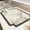 Multicolore 83, variante sur Tapis Antidérapants en Diatomite Délicate - Napperons en Faux Cuir - Tapis de Café - Tapis de Table de Cuisine - Faciles à Nettoyer