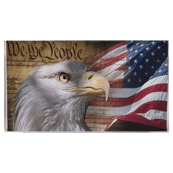 3 Year USA Made Eagle Flag 2026 2027 2028 Pocket Calendar Planner with Note Pad