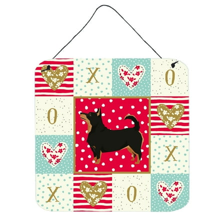 Lancashire Terrier Love Wall or Door Hanging Prints