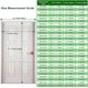 thumbnail image 3 of blanc Moustiquaire Porte Magntique 100x220cm Maille Trs Dense Moustiquaire Porte Aimante Rideau Anti Mouches Anti Insectes Avec Ruban Adhsif, Bton, 3 of 5