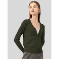 thumbnail image 4 of Set De 2 Sueter De Mujer Manga Larga Unitalla Sueteres Botón Sweater, 4 of 5