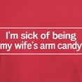 thumbnail image 3 of CafePress - Sick Of Being My Wife's Arm Candy T Shirt - Men's Classic Graphic Cotton T-Shirt, 3 of 4