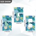 thumbnail image 7 of Yayeee Blank Wall Plate Cover 1-Gang 4.5"x2.7" Home Unused Decorative Outlet, Vibrant Cat Pattern, 7 of 7