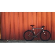 Golden Cycles Single Speed Fixie Bike – Lightweight Steel Frame, Flip-Flop Hub, 700c Wheels, Multiple Sizes & Deep V Rims (Asphalt, 45)