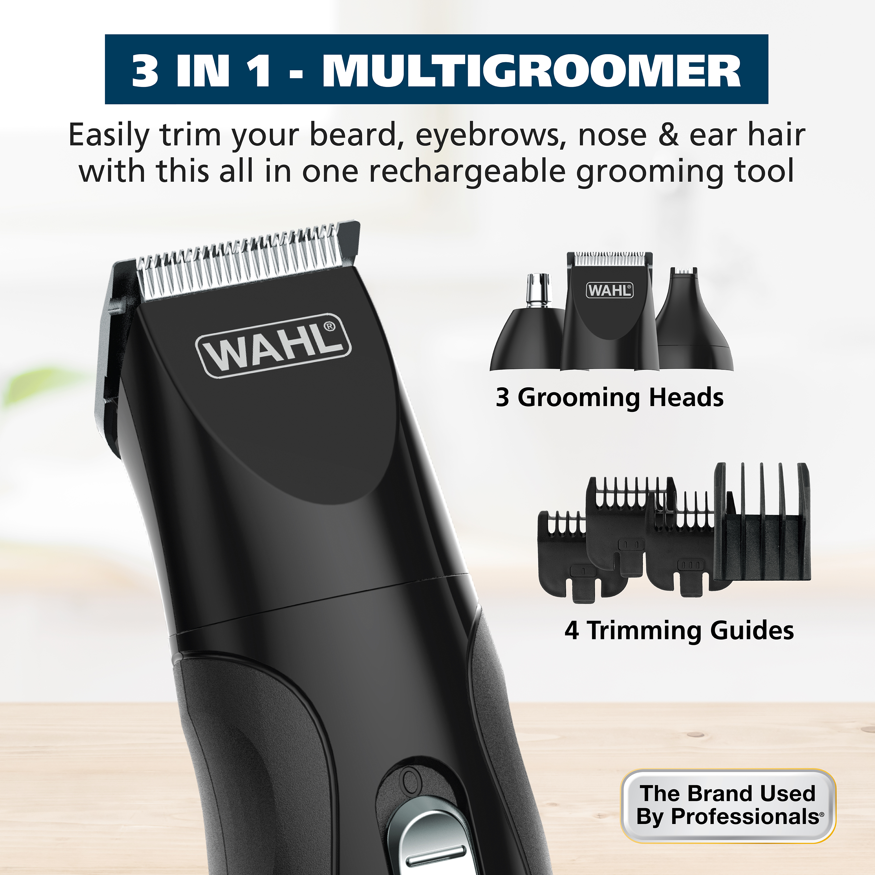 Wahl All In One Rechargeable Beard & Mustache Trimmer photo 2