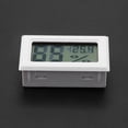 thumbnail image 1 of Higrómetro Digital Integrado, Monitor De Termómetro De Temperatura De Humedad Con Sonda Integrada, Color Negro, 1 of 7
