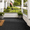 Black, variant on Beefurni Pebble Stone Deck Tiles, 12 Piece Interlocking Plastic Flooring, Waterproof Textured Surface, Gray