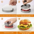 thumbnail image 3 of Burger Press 200PCS Patty Papers, Non-Stick Hamburger Patty Maker with Wax Paper, Aluminum Burger Maker for Kitchen BBQ Grill, 3 of 6