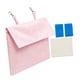 thumbnail image 2 of Bolsa de hielo refrescante para jaula de mascotas, reutilizable, aislante, lavable y portátil. Rosa con 2 cajas, 2 of 9