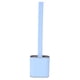 thumbnail image 3 of Escobilla de baño con juego de base, cepillo de limpieza de inodoro de mango largo para suministros de baño domésticos, color azul, 3 of 14