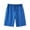 Blue, variant on Besolor Gym Shorts Women Summer Plus Size Drawstring High Waisted Jogger Basic Solid Color Workout Sweat Shorts