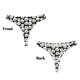 thumbnail image 3 of Fotbe Panda Bear Tanga Sin Costuras para Mujer con Estampado – Panties Invisibles, Transpirables y Cómodos para Uso Diario-X-Large, 3 of 6