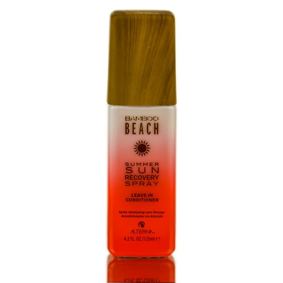 Alterna Bamboo Beach Summer Sun Recovery Spray Leave-In Conditioner - 4.2 oz - Pack of 1 with Sleek Comb