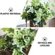 thumbnail image 2 of GOOHOCHY 2 uds hojas de hiedra artificiales ramas plantas decoración de hojas verdes simuladas, 2 of 8