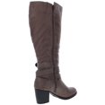 thumbnail image 2 of Style & Co. Womens Jomaris WC Leather Wide Calf Riding Boots, 2 of 2