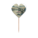 thumbnail image 1 of Colinas de barco de pesca la pintura China Etiqueta del corazón de la bandera del palillo de dientes, 1 of 3