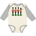thumbnail image 3 of Inktastic Christmas Dabbing Tin Soldier Boys or Girls Long Sleeve Baby Bodysuit, 3 of 5