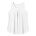 thumbnail image 7 of RQYYD Plus Size Pleated Tank Tops For Women Sleeveless U Neck Loose Flowy Casual Summer Curvy Fit Camisoles, 7 of 7