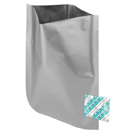 10 - 1 Gallon Mylar Bags & Oxygen Absorbers for Dried Food & Long Term Storage by Dry-Packs! (Best Mylar Bags For Long Term Storage)