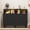 Black sesame, variant on Modern Kitchen Buffet Sideboard Cabinet with Power Outlets & LED Light – 47.2" Freestanding Pantry, Adjustable Shelves, Drawers, Storage Hutch for Dining or Living Room – Black Sesame