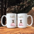 thumbnail image 3 of Easter Egg Miniature Pinscher Bunny Ear Welcome Spring Truck Mug Mini Pin Dog Lover Coffee Tea Cup - 12002, 3 of 4