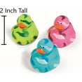 thumbnail image 2 of Fun Express Bright Camo Rubber Duckies - Birthday Party Favors - 12 Pieces - 2", 2 of 6