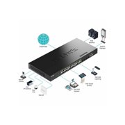 Dlink DGS-1530-28P 24 Port 1g Stackable Managed Poe Switch 4 X 10g Sfp+