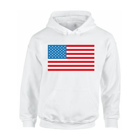 Awkward Styles Unisex American Flag Graphic Hoodie Tops USA Flag Patriotic