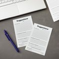 thumbnail image 2 of FixtureDisplays® 25 Sheets Suggestion Cards 4 X 6 Inchs Black comment Cards Suggestion Slips Complaint Cards Feedback Box Cards 22024, 2 of 8